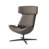 Fauteuil lounge CLEO  Anthracite