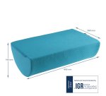 Reposapiés de escritorio Active Ergo Cosy, azul
