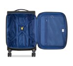Brochant 3 valise cabine extensible 4 doubles roues 55 cm noir profond
