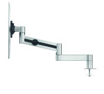 Bras support écran simple PRO fixation passe-câble