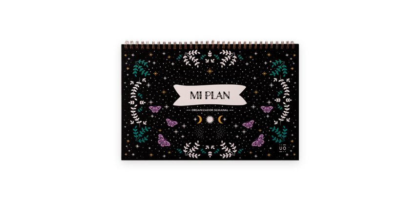 UO Organizador semanal Místico, tamaño 18x28 cm