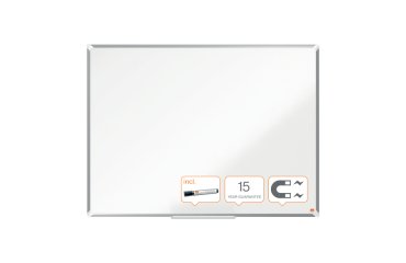 Pizarra NOBO Premium Plus acero lacado 1200x900mm, blanco
