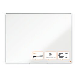 Pizarra NOBO Premium Plus acero lacado 1200x900mm, blanco
