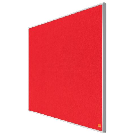 Tablero de anuncios de fieltro de formato panorámico Nobo Impression Pro de 890x500 mm - Rojo - 890x500mm