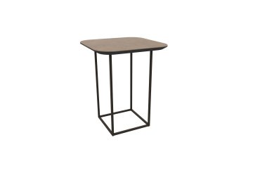 Table basse carrée MILAN L.41 cm