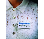 Porte-badge 40x75 mm avec aimant - Boîte de 25