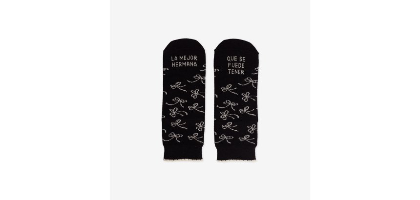 Calcetines "La mejor hermana que se puede tener " Fam talla 36-41