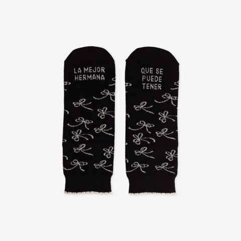 Calcetines "La mejor hermana que se puede tener " Fam talla 36-41