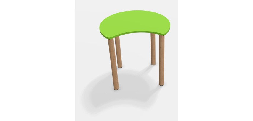 Fabiano Kids Table with Wooden Legs - Nursery School
