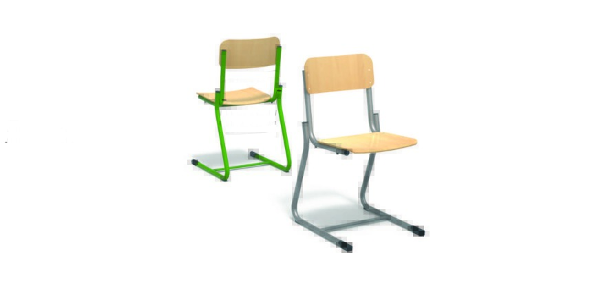 Chaise luge Fabiano hêtre - Ecole primaire