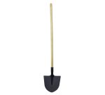 Pelle ronde col de cygne 29 cm avec manche en bois FSC® 100 %