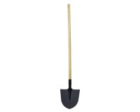 Pelle ronde col de cygne 29 cm avec manche en bois FSC® 100 %