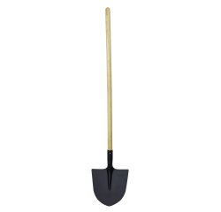 Pelle ronde col de cygne 29 cm avec manche en bois FSC® 100 %