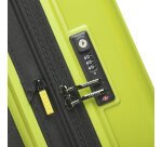Delsey Lutece - Valise extensible 4 doubles roues - 75 cm citron vert