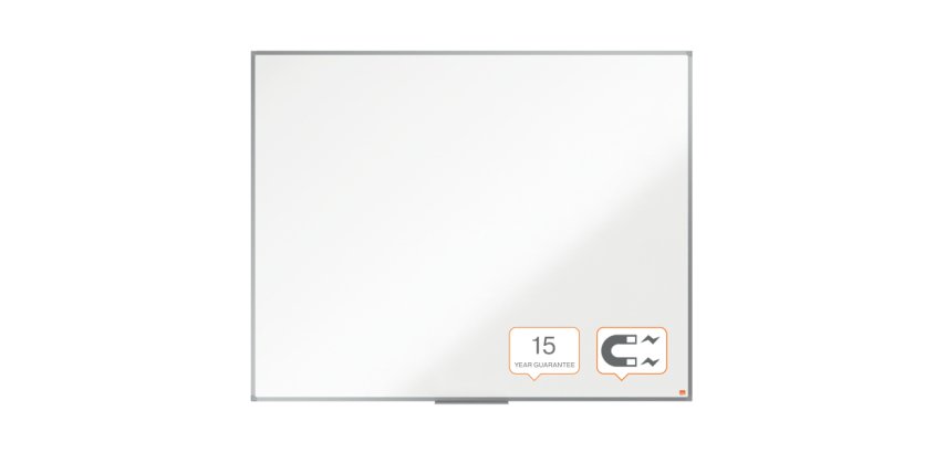 Pizarra NOBO Essence acero lacado1500X1200mm, blanco