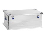 Malle en aluminium avec coins