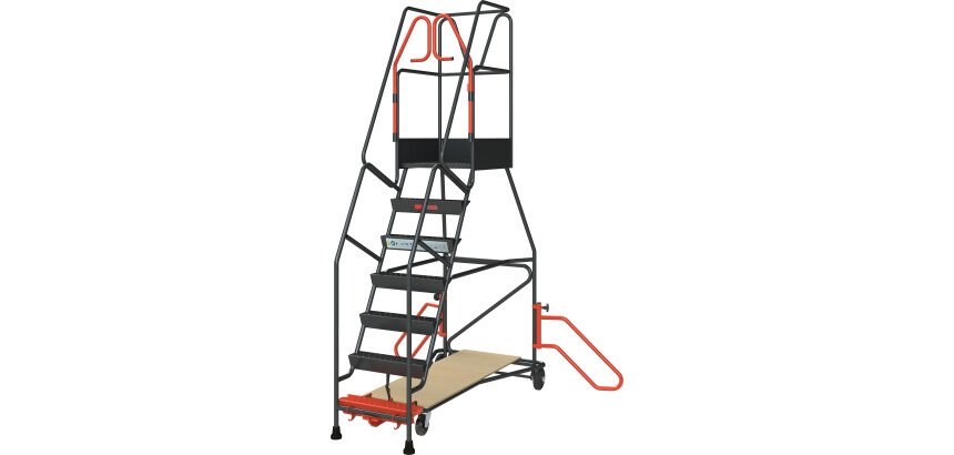 Escabeau à immobilisation automatique 7 marches 150 kg