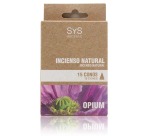 Incienso Natural Opium 15 Conos SYS Aromas