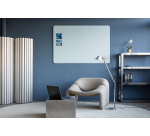 Tableau en verre mat 90x120cm - Chilly Lake - Coin Arrondi - Legamaster