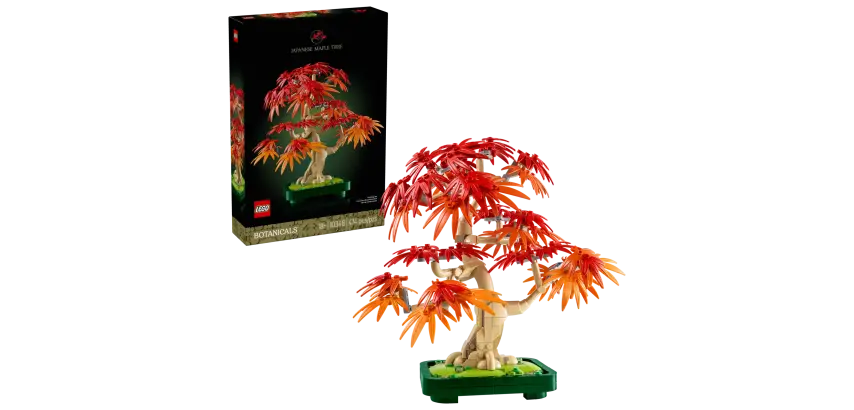 LEGO Bonsaï d'érable rouge japonais – Set de construction