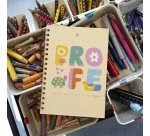 Libreta "Profe gracias por hacerme sentir capaz"