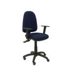 Silla de oficina Ayna S brazos regulables ruedas parquet
