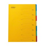 Trieur carte Extendos 7 divisions jaune