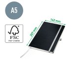 Cuaderno Leitz Style A5 cuadriculado con tapa blanda