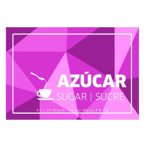 Azúcar blanco sobre 7 g - Caja 900 sobres