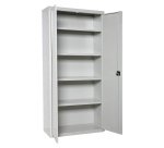 Armario almacén multiuso desmontado Simon Locker 180x80x40 2/4 gris