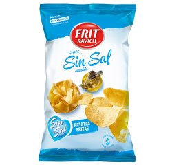 Snack de Patata Chips sin sal Frit Ravich 125 g