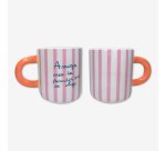 Taza TOP "Amiga eres la familia que se elige"
