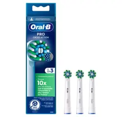 Pack de 3 cepillos Pro Cross Action de Oral B de Braun.