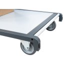 Chariot modulaire 1 dossier 400 kg 1800 x 800 mm