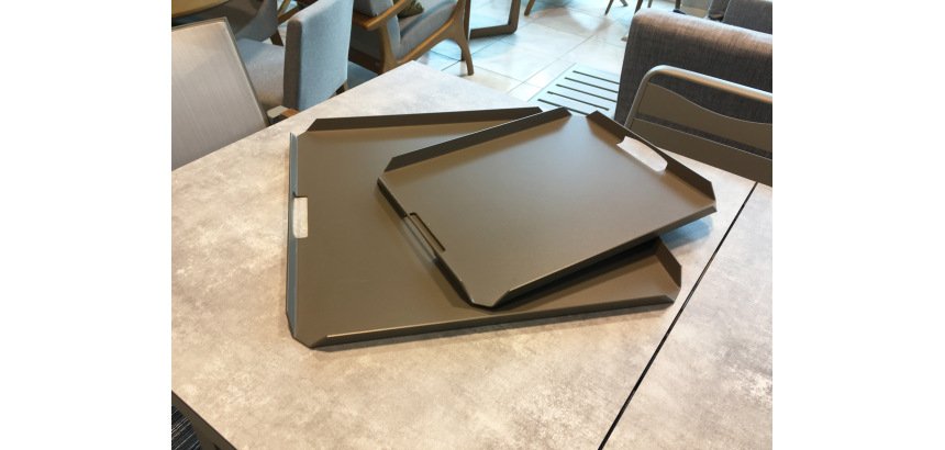 Plateau de service aluminium XL