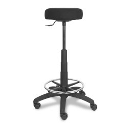 Tabouret réglable en hauteur - Modèle Tolosa Tissu ARAN Noir