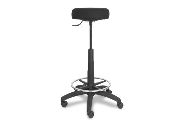 Tabouret réglable en hauteur - Modèle Tolosa Tissu ARAN Noir