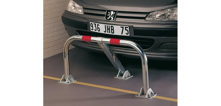 Barrière de parking 3 pieds rabattable standard