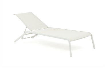 Bain de Soleil d'extérieur OUDON - toile enduit et pieds aluminium