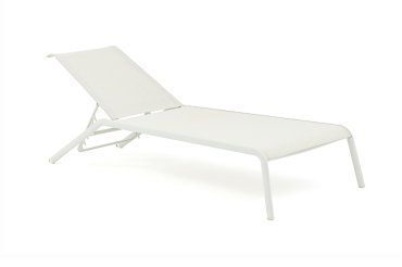 Bain de Soleil d'extérieur OUDON - toile enduit et pieds aluminium