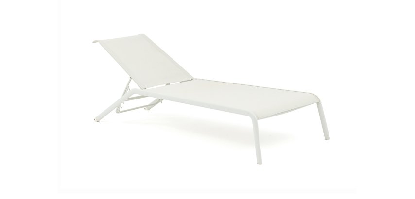 Bain de Soleil d'extérieur OUDON - toile enduit et pieds aluminium