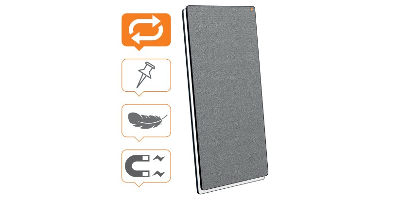 Pizarra de doble cara / Tablero de anuncios trasladable y portátil 1800 x 900 mm - marco negro
Pizarra de doble cara / Tablero de anuncios trasladable y portátil 1800 x 900 mm - marco negro