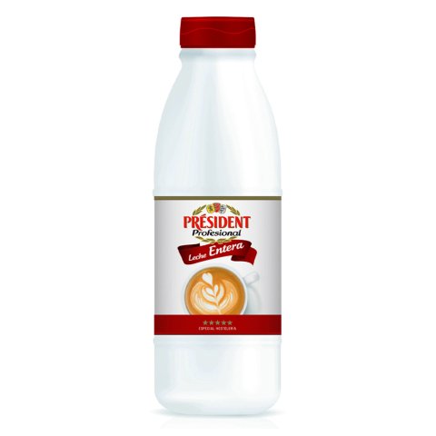 Leche Entera Pro Hostelería President 1,5L