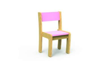 Stapelbare schoolstoel Fabiano Kids in melamine - Kleuterklas