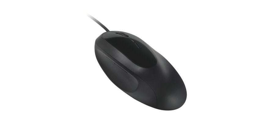 Ratón óptico Kensington Pro Fit™ Ergo con cable, negro
