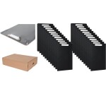 Pack 24 Tabletas Escolares BI-OFFICE PRO Tiza Negra Dual A4 | Aprendizaje Activo para Primaria y Secundaria 
