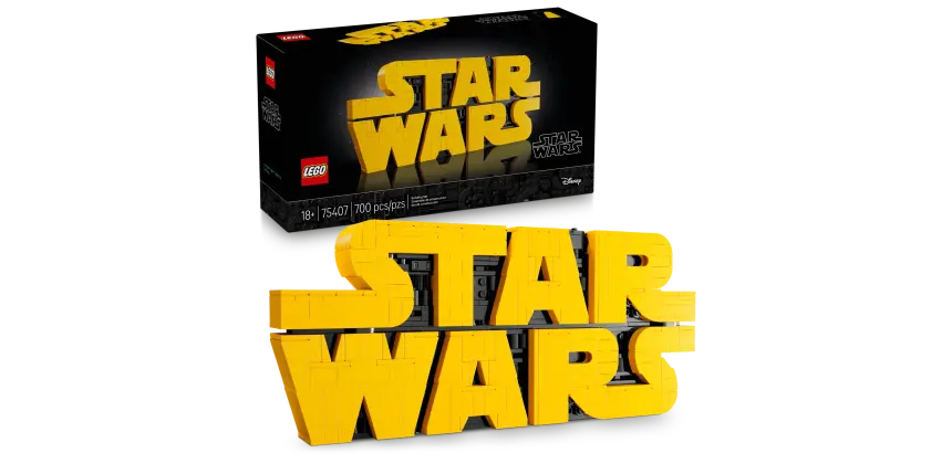LEGO Brick-Built Star Wars™ Logo– Set de construction