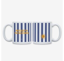 Taza "Necesito vacaciones"