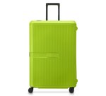 Valise 4 doubles roues 77 cm Color Block Hardside citron