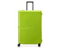 Valise 4 doubles roues 77 cm Color Block Hardside citron